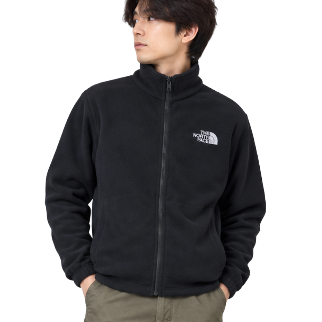THE NORTH FACE ノースフェイス フリースジャケット 黒 ブラック M