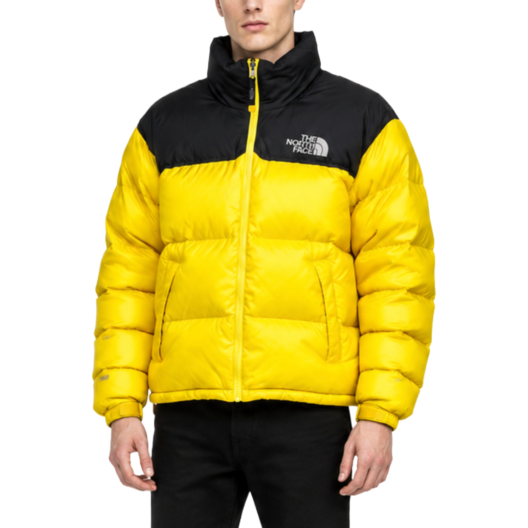 THE NORTH FACE ヌプシ 700フィル ダウンジャケット イエロー M