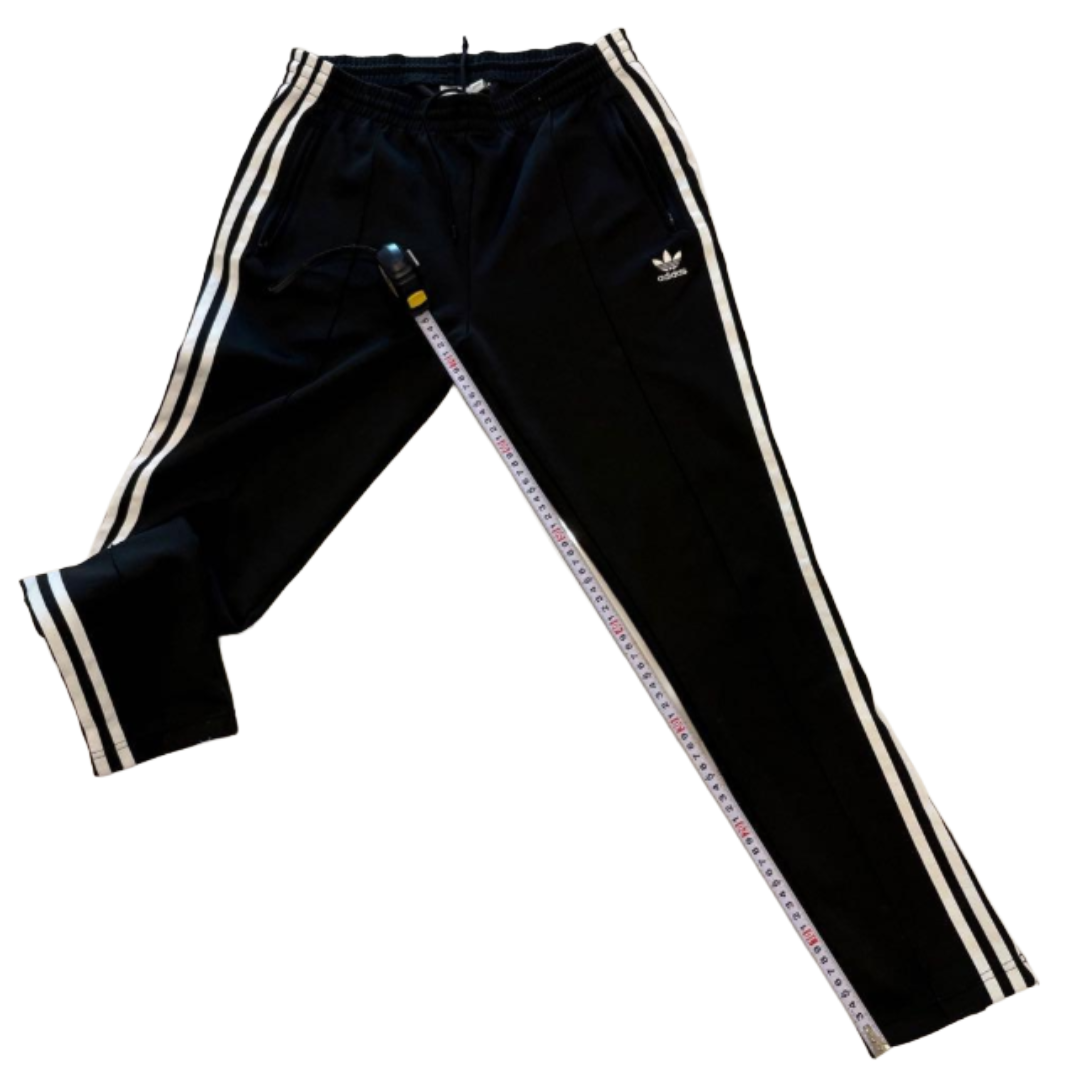 adidas 아디다스 트랙팬츠 저지 트레포일 자수 슬림 블랙 L