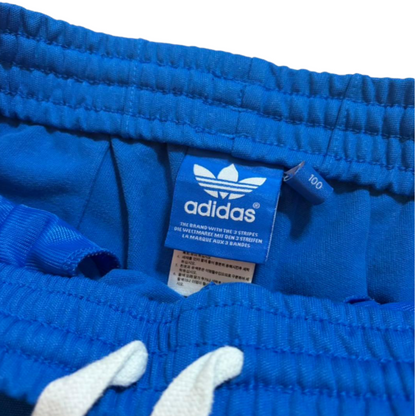 adidas アディダス トラックパンツ ジャージ ヨーロッパモデル 青 L