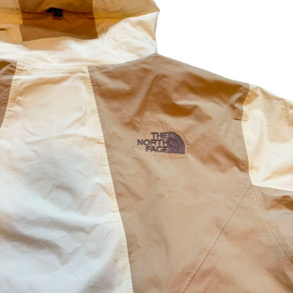 The North Face 巅峰系列透气夹克，白x米色，XL