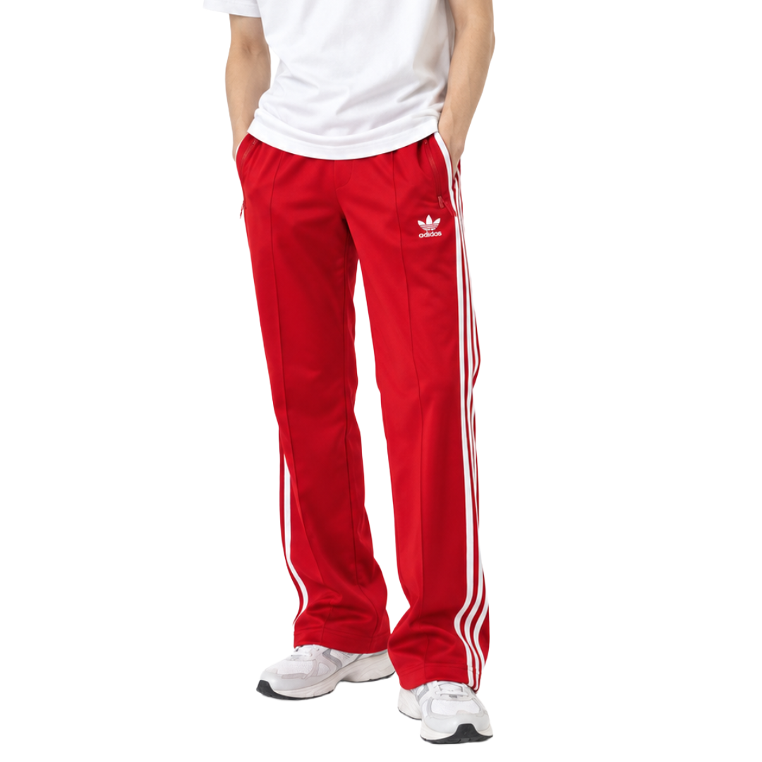 adidas アディダス ヨーロッパシリーズ トラックパンツ レッド L