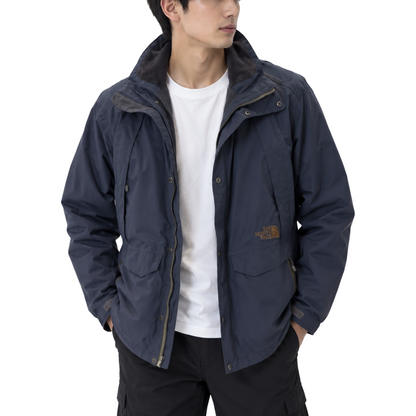 THE NORTH FACE ノースフェイス マウンテンパーカー グレーネイビー L