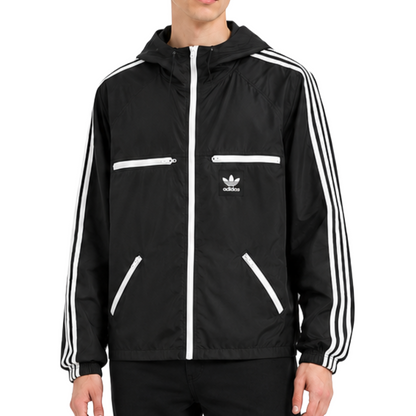 adidas アディダス ウインドブレーカー 黒 L