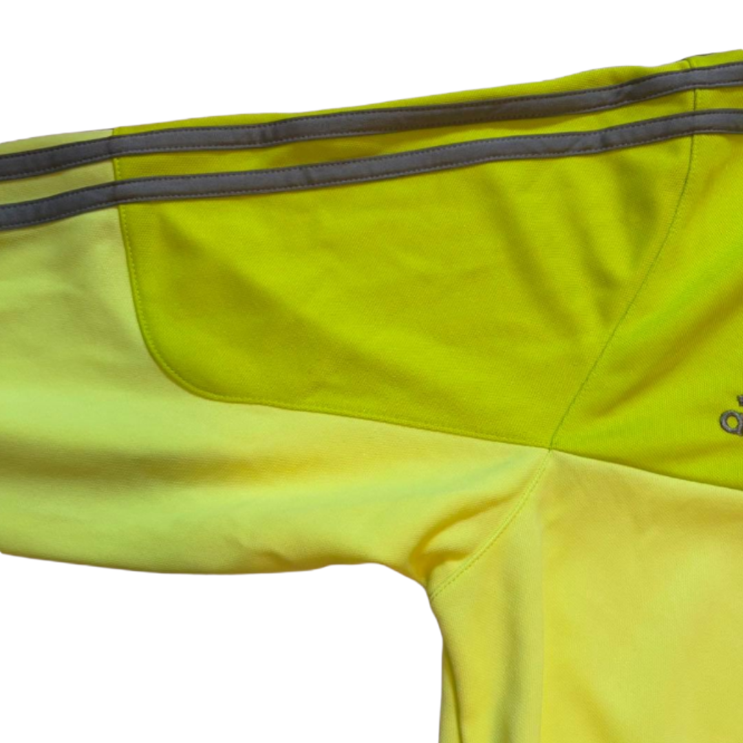 新品 adidas アディダス トラックジャケット ネオンイエロー ジャージ L