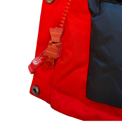 THE NORTH FACE Long Down Coat Down Parka Red M
