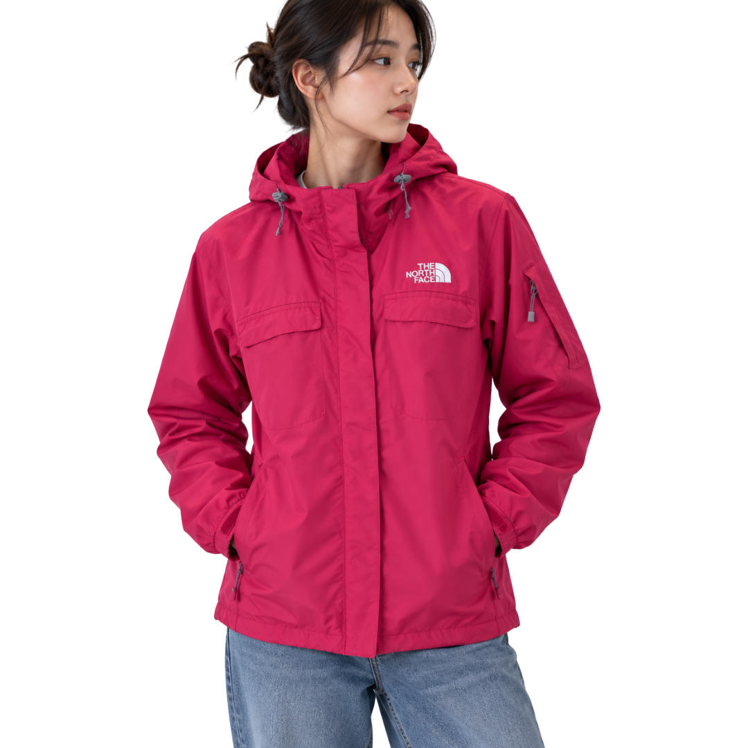 THE NORTH FACE マウンテンパーカー レディース 赤ピンク L