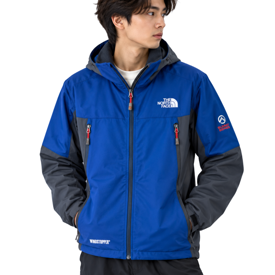 ノースフェイス SUMMIT SERIES ウィンドストッパー ブルー M