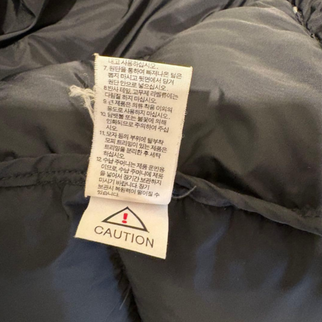 THE NORTH FACE ノースフェイス ヌプシ ダウンジャケット メンズ ブラック DW0001 S