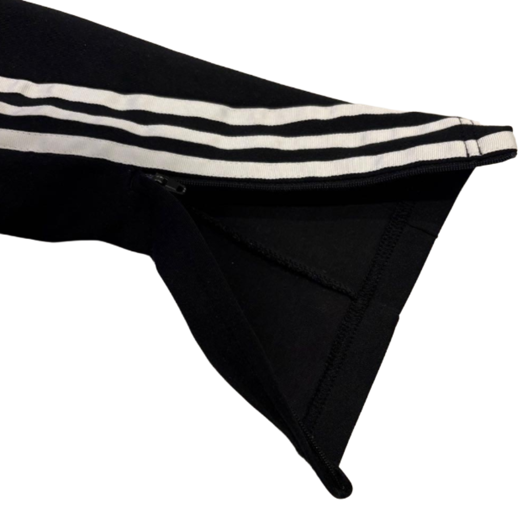 adidas アディダス トラックパンツ ジャージ スリムタイプ 黒 S