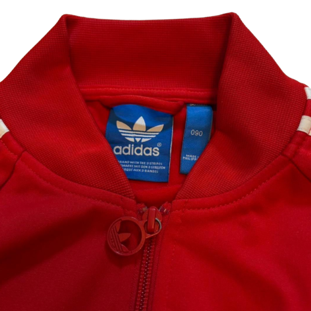 adidas 阿迪达斯 运动夹克 Superstar 运动上衣 红色 S