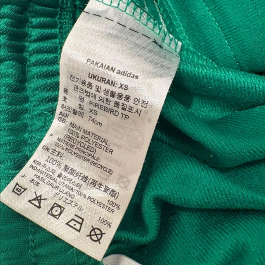 adidas 阿迪达斯 运动裤 Firebird 火鸟系列 绿色 XS码