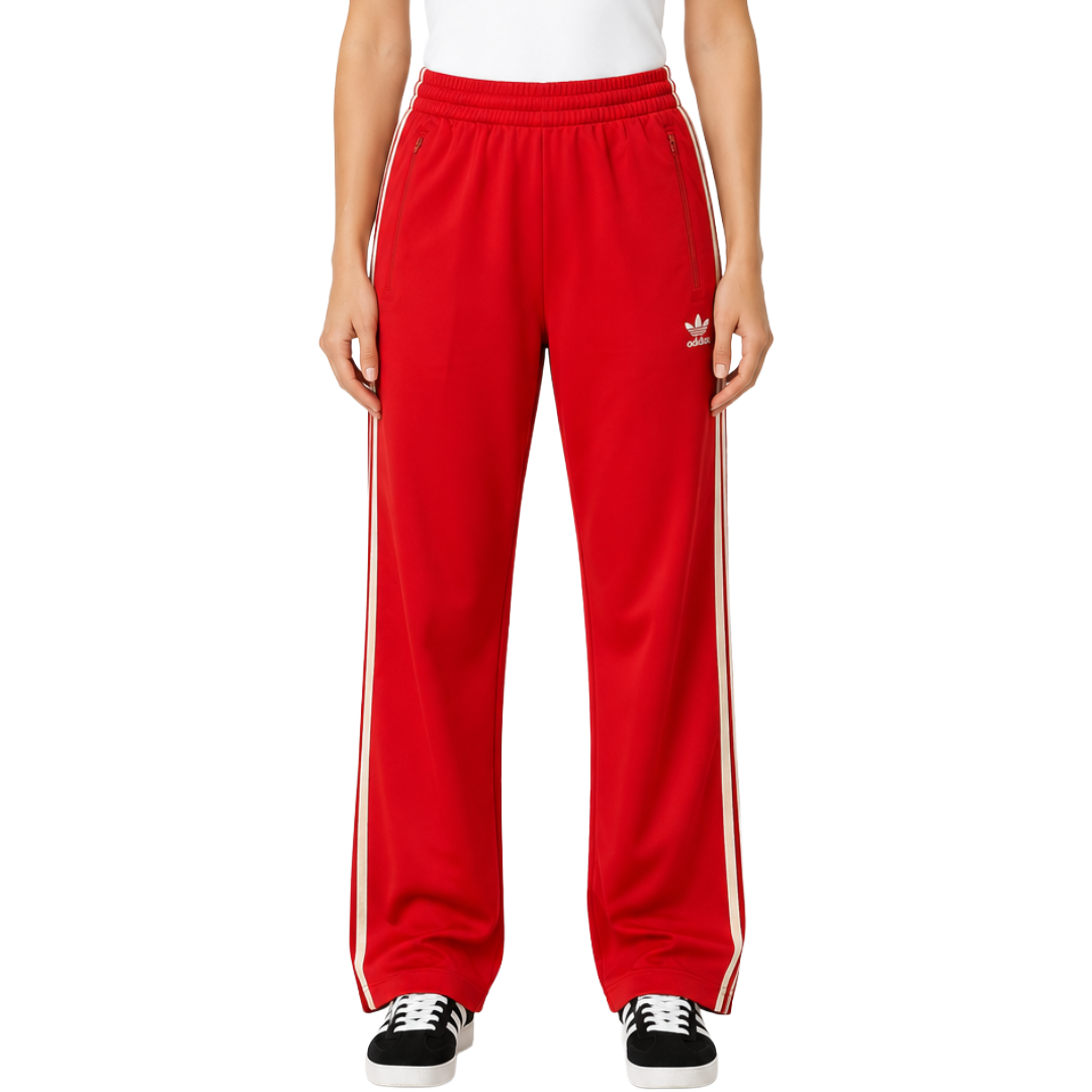 adidas アディダス ファイヤーバード トラックパンツ レッド S