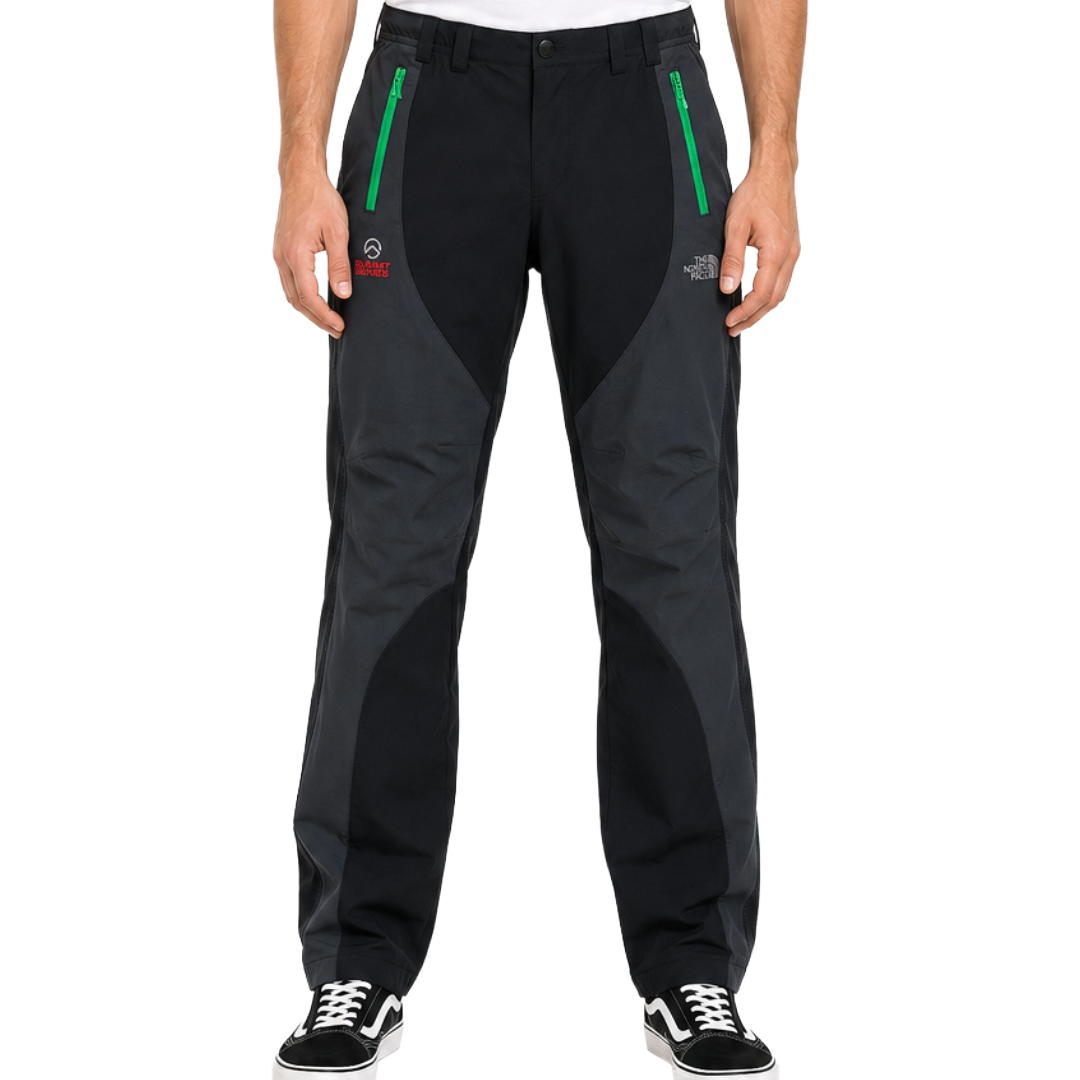 THE NORTH FACE ザノースフェイス サミットシリーズ パンツ ブラックx緑 S