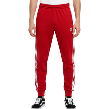 adidas アディダス トラックパンツ ジョガーパンツ レッド 2XL