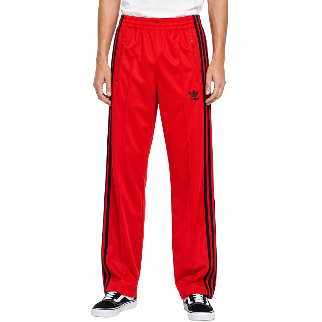 adidas アディダス ヨーロッパシリーズ トラックパンツ ジャージ レッドxブラック M