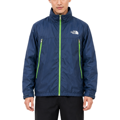 THE NORTH FACE ナイロンジャケット ネイビー×グリーン L
