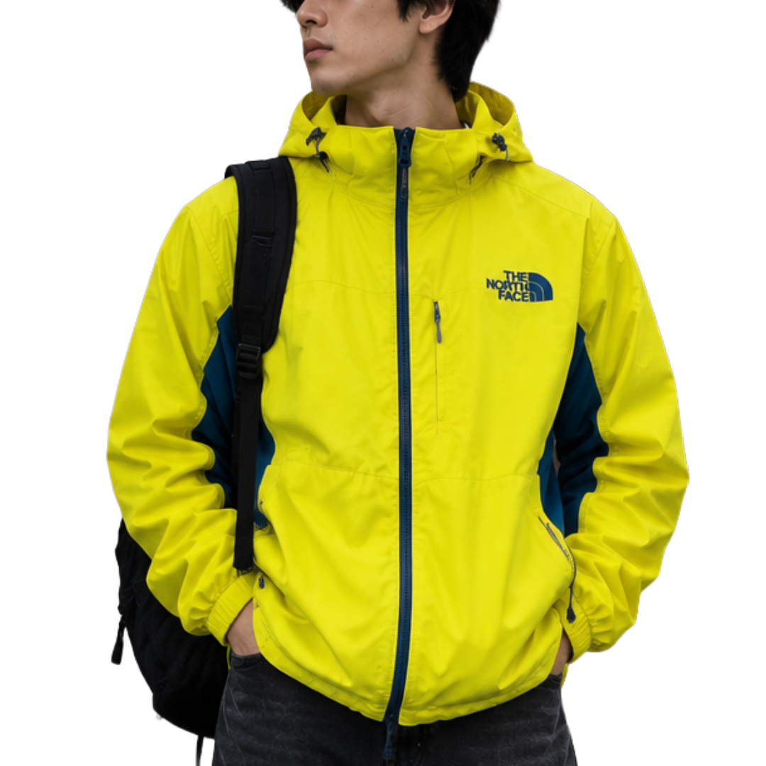 THE NORTH FACE ノースフェイス ナイロンジャケット イエロー L