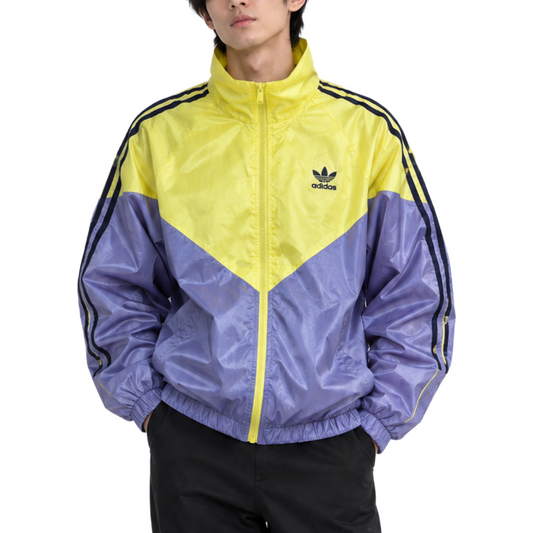 adidas アディダス ナイロンジャケット 3ストライプ マルチカラー M