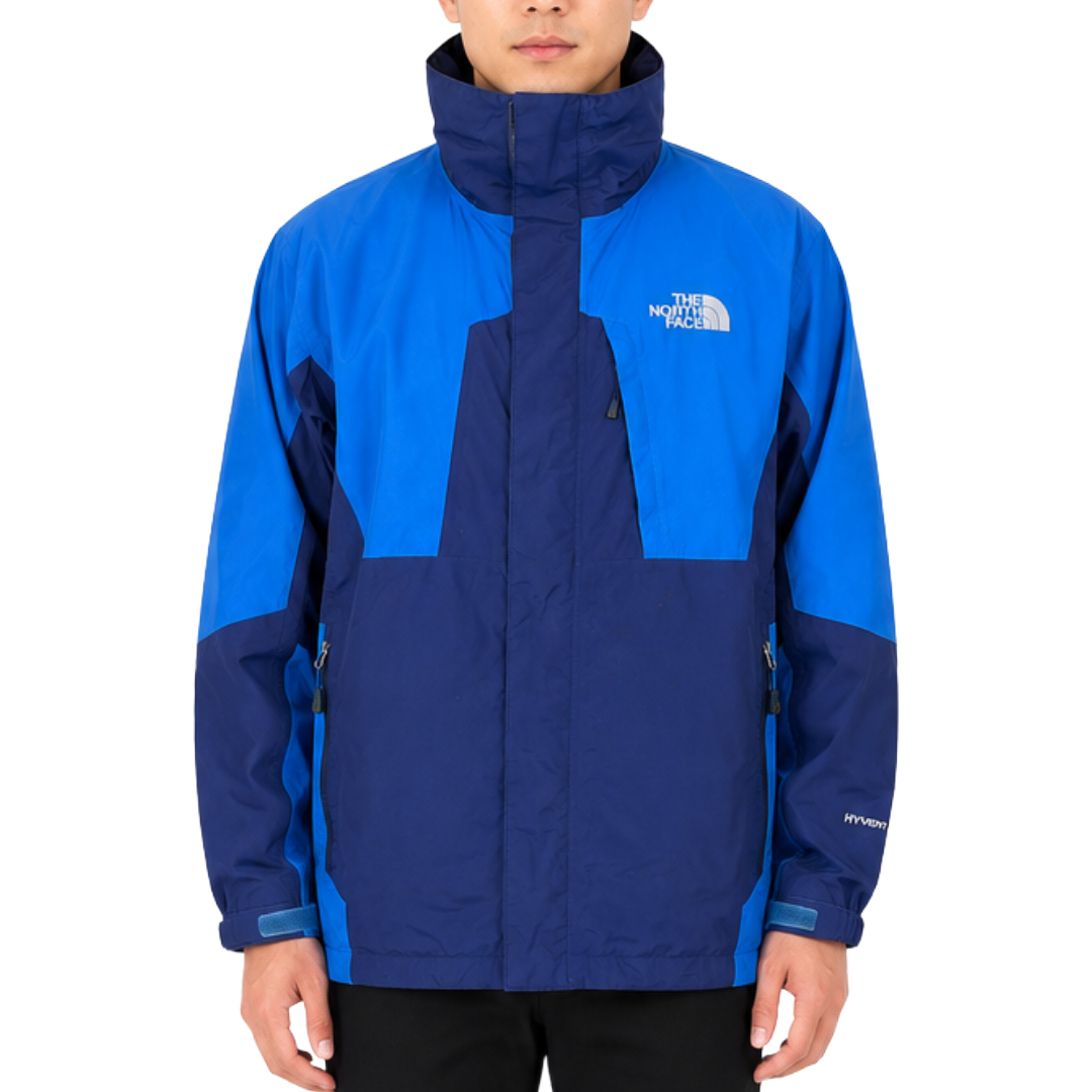 THE NORTH FACE ノースフェイス HYVENT マウンテンパーカー ブルー M