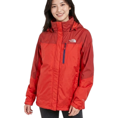 THE NORTH FACE ノースフェイス マウンテンパーカー レディース レッド L