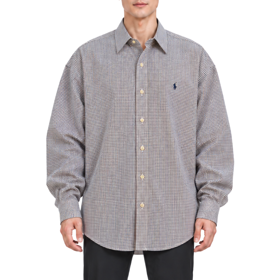 POLO RALPH LAUREN ポロラルフローレン 長袖シャツ チェック L相当