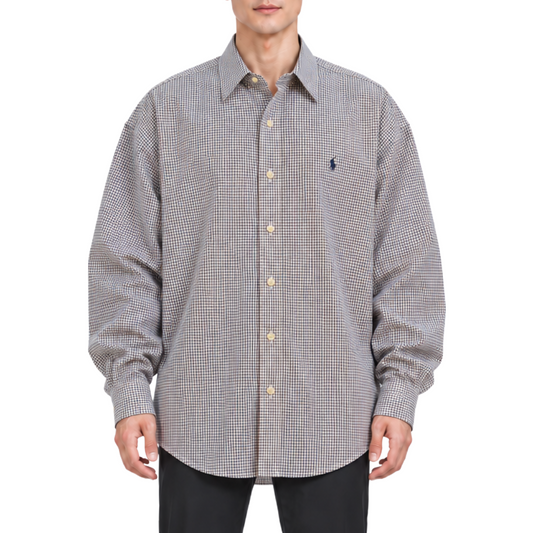 POLO RALPH LAUREN ポロラルフローレン 長袖シャツ チェック L相当