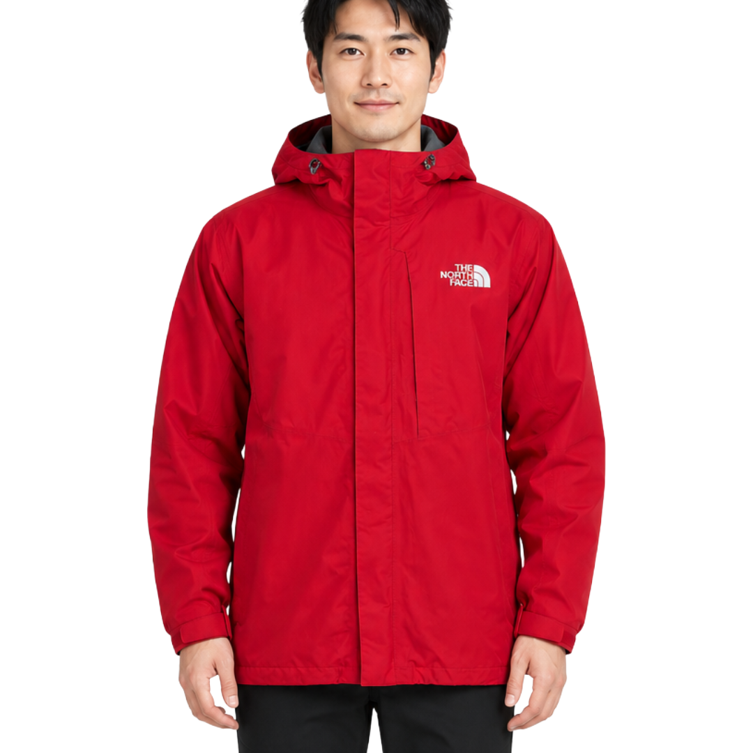 THE NORTH FACE ノースフェイス マウンテンパーカー レッド XL