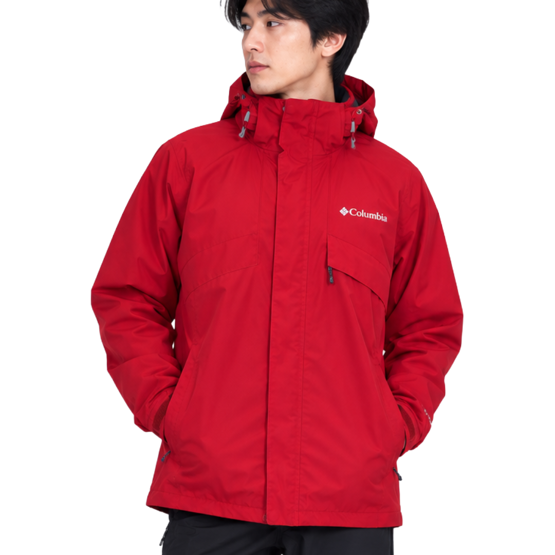 Columbia コロンビア オムニテック マウンテンパーカー レッド S