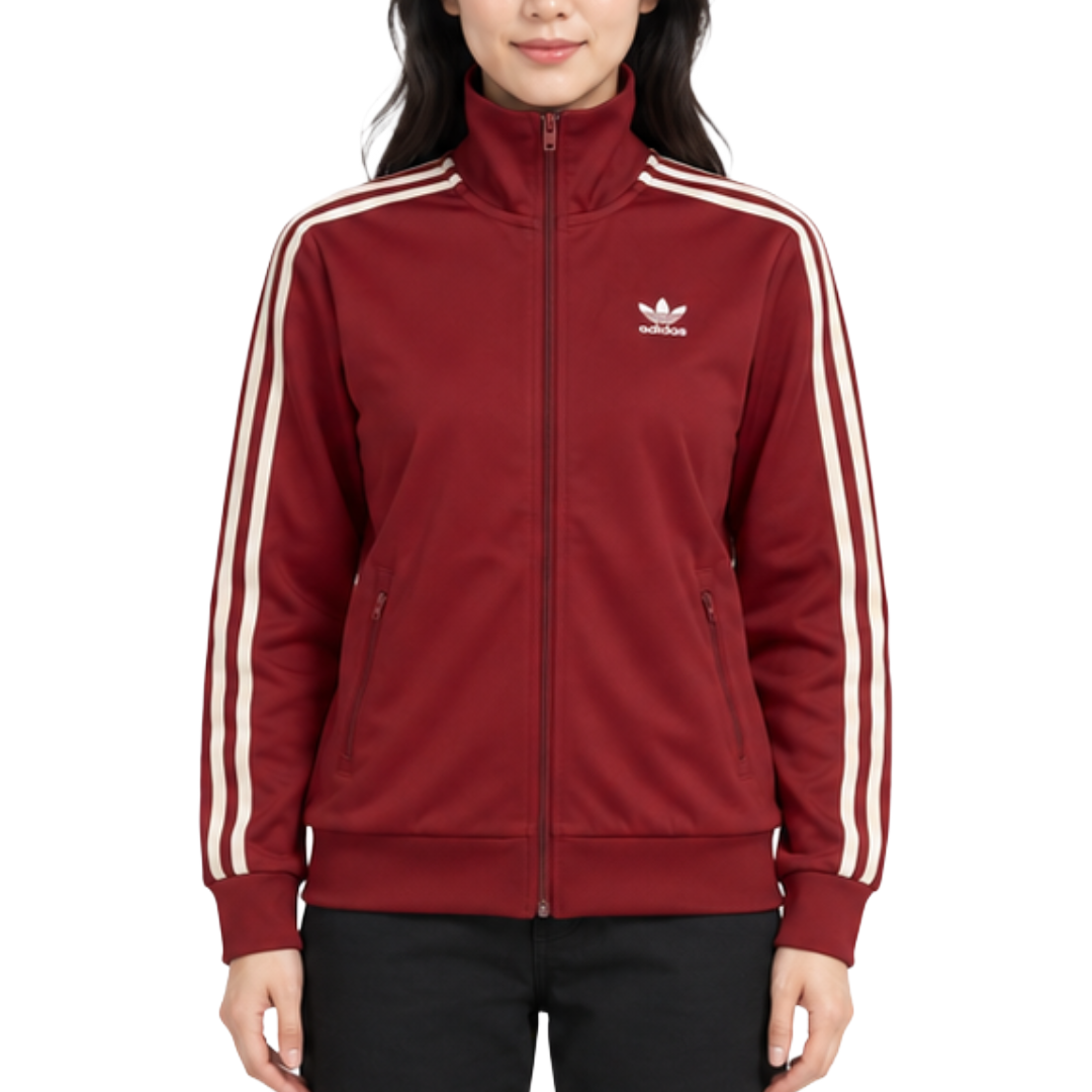 adidas アディダス トラックジャケット ボルドー トレフォイル XS