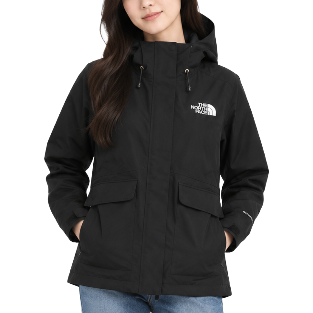 THE NORTH FACE ノースフェイス マウンテンジャケット ダブルジップ ブラック S
