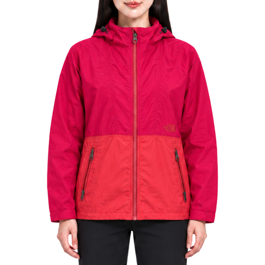 THE NORTH FACE ノースフェイス ナイロンジャケット レディース レッドピンク L