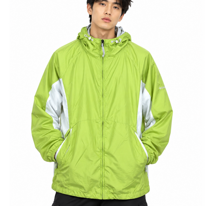 Columbia コロンビア ウィンドブレーカー ライトグリーン XL