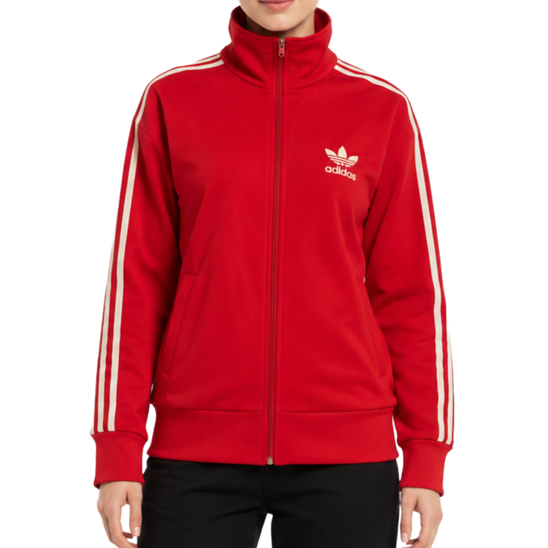 adidas アディダス トラックジャケット レッド S