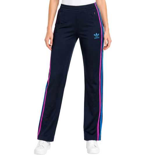 adidas アディダス ファイヤーバード トラックパンツ ジャージ ピンク×ブルー S