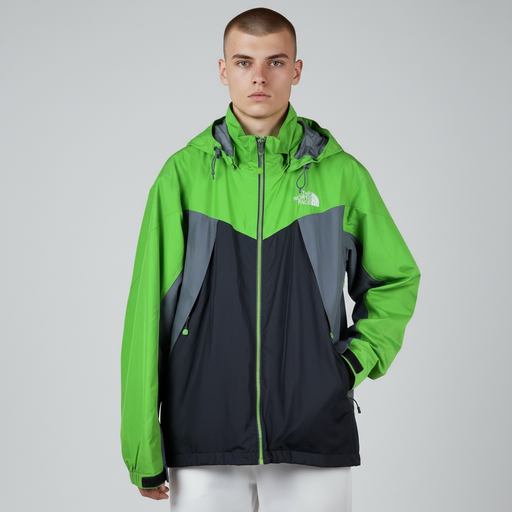 THE NORTH FACE HYVENT マウンテンパーカー グリーン L