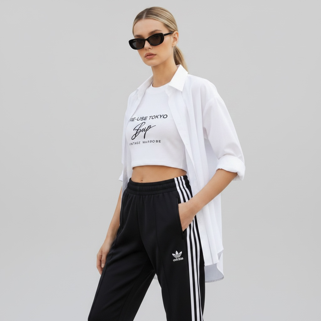 adidas Superstar Track Pants Black S