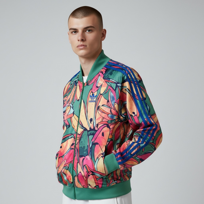 adidas アディダス バナナ柄 トラックジャケット S