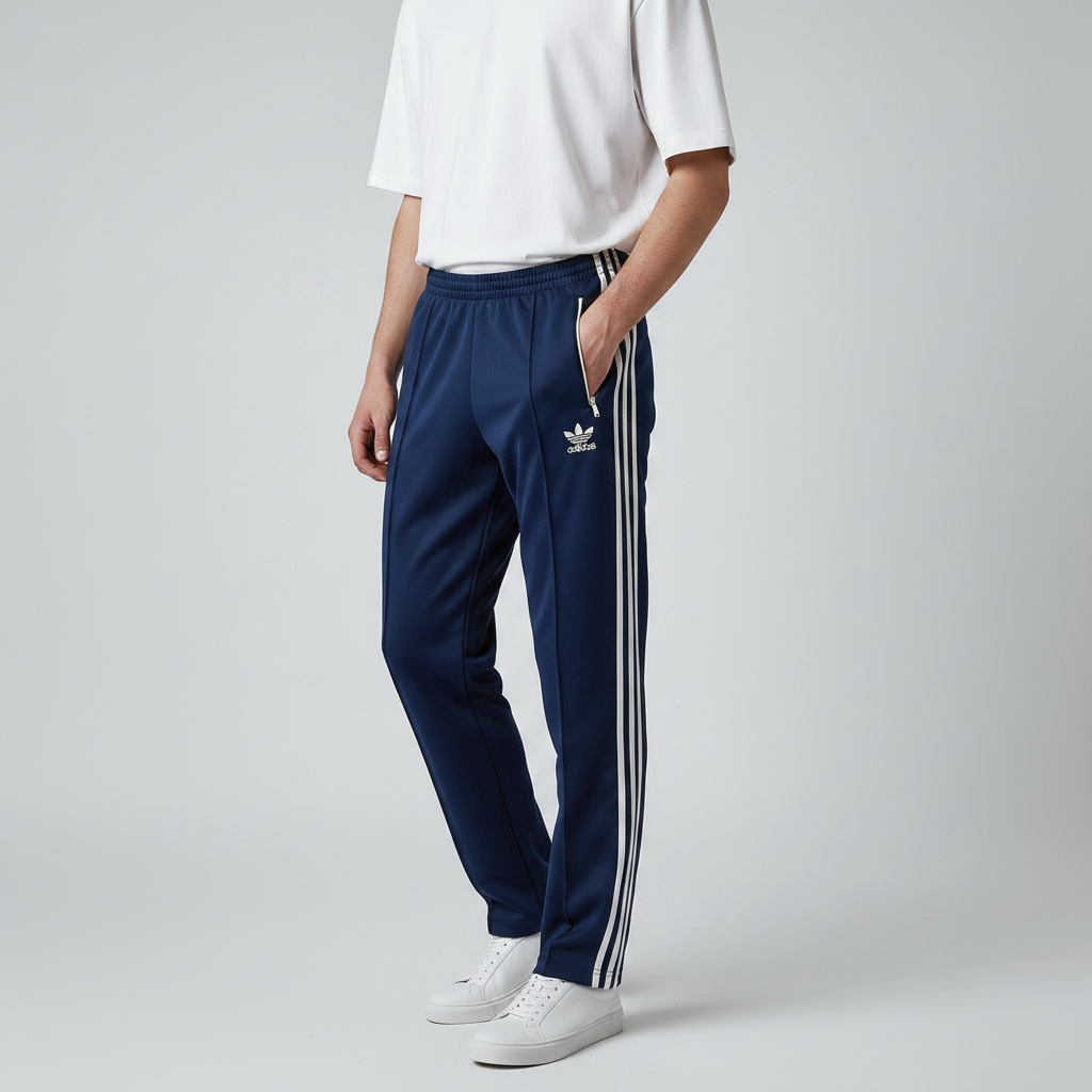 adidas アディダス トラックパンツ ファイヤーバード ネイビー S