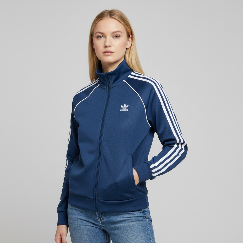 adidas 阿迪达斯 运动夹克 Firebird 淡海军蓝 XS