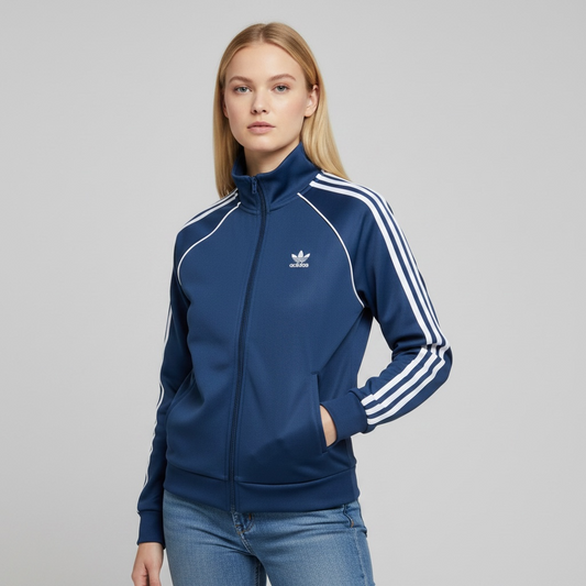 adidas アディダス トラックジャケット ファイヤーバード 淡いネイビー XS