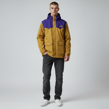 THE NORTH FACE 拼色冲锋衣 M码