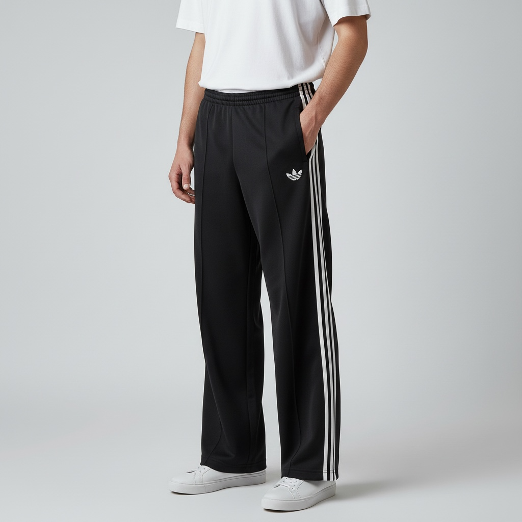 adidas Beckenbauer Track Pants Jersey Black XL