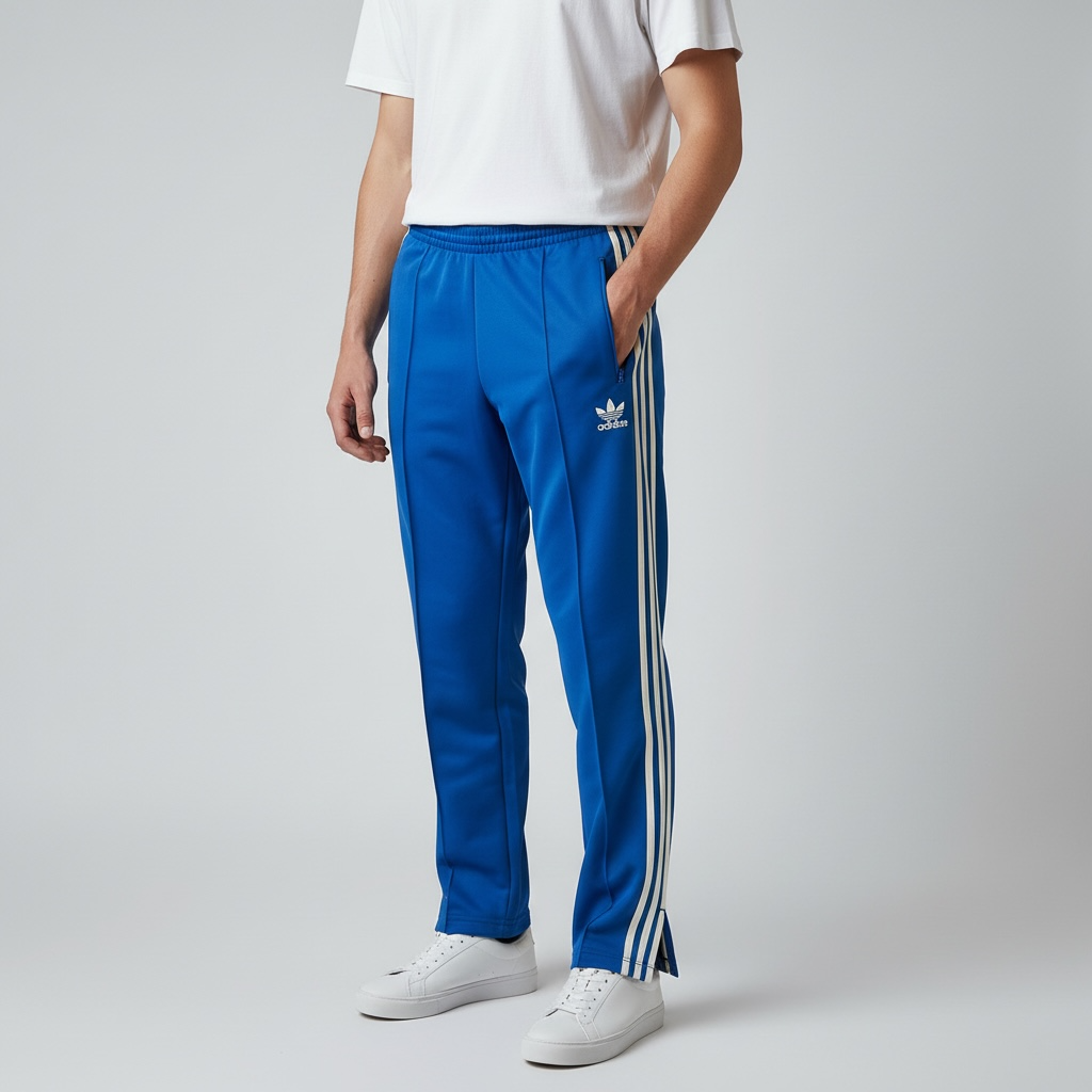 adidas 아디다스 트랙팬츠 파이어버드 블루 M
