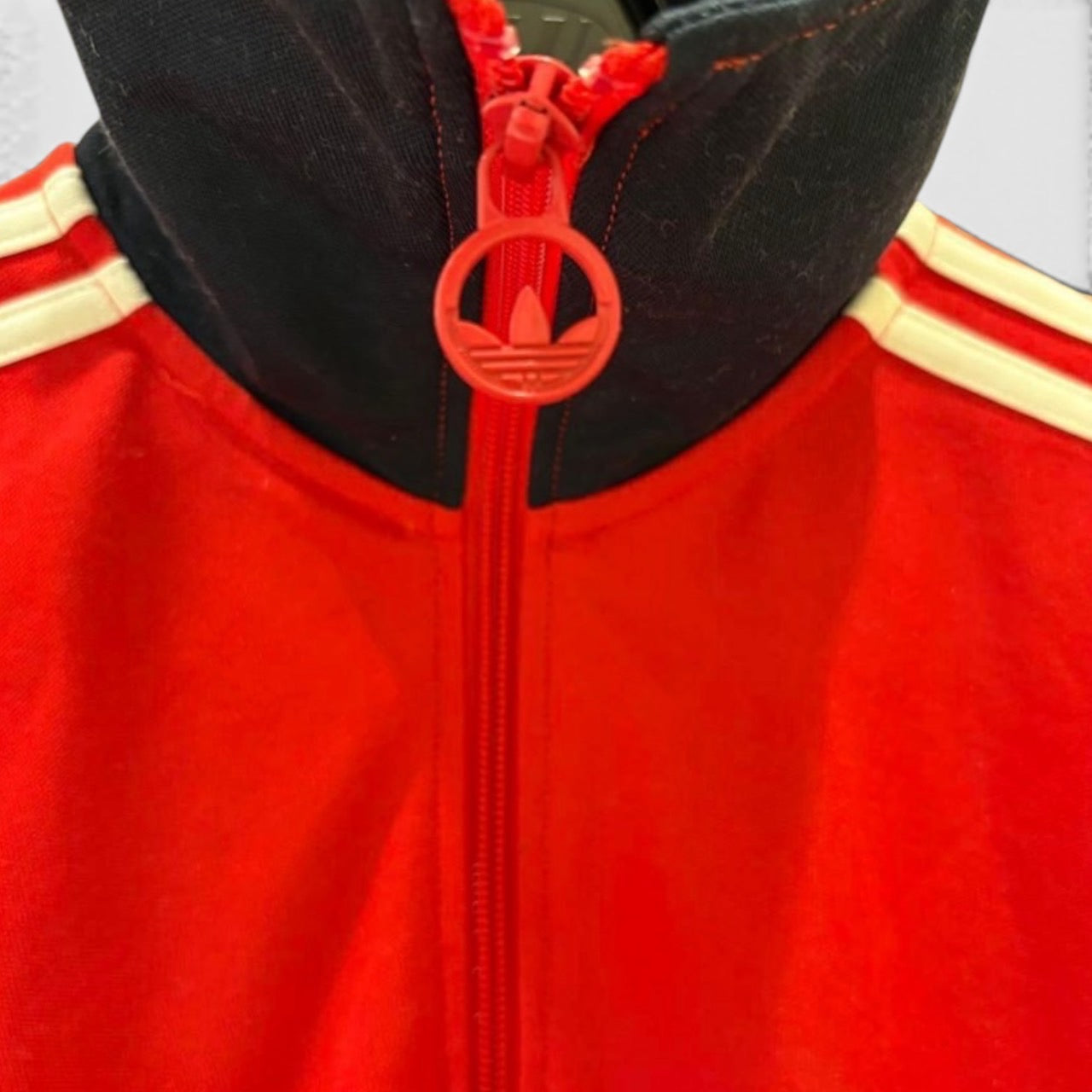 adidas アディダス トラックジャケット ファイヤーバード 赤黒 – RE