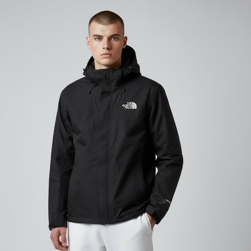 北面 GORE-TEX 冲锋衣 黑色 XL