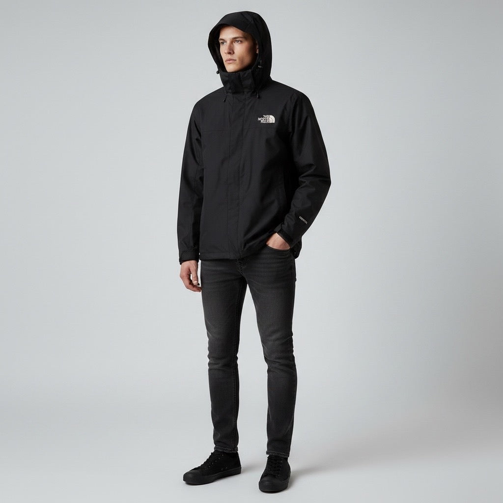 北面 GORE-TEX 冲锋衣 黑色 XL