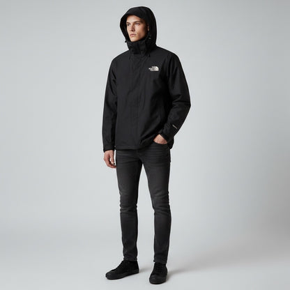 北面 GORE-TEX 冲锋衣 黑色 XL