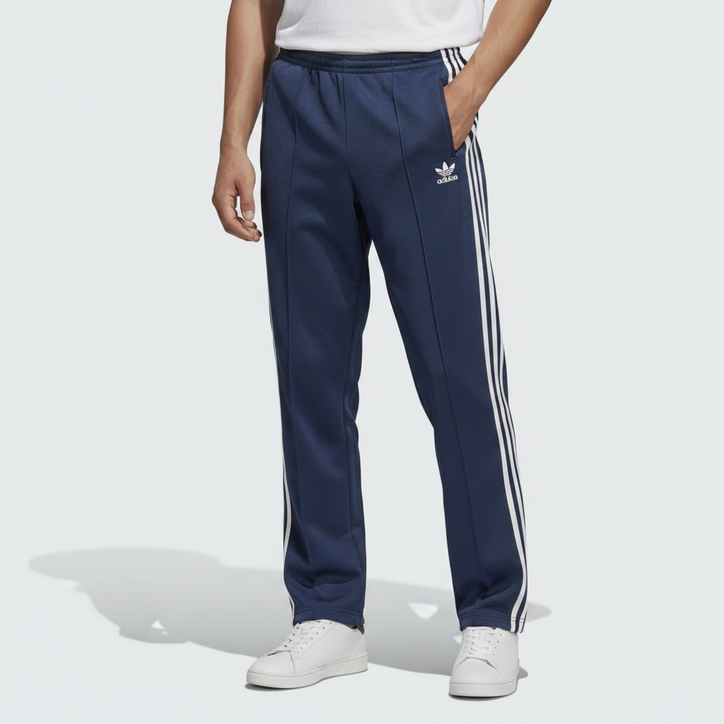 adidas アディダス トラックパンツ ファイヤーバード スリムタイプ ネイビー M