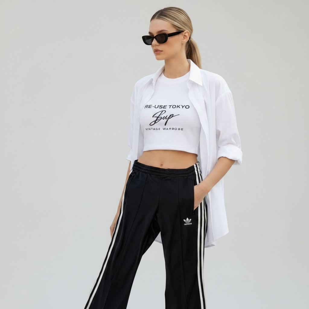 adidas Track Pants Jersey Black S